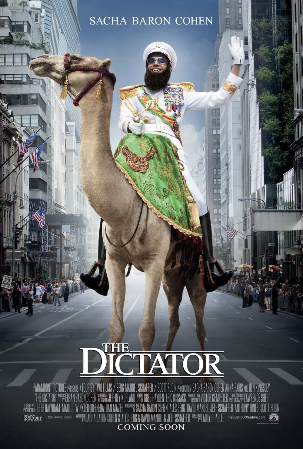 Download The Dictator 2012 Hindi-English 480p  720p  1080p